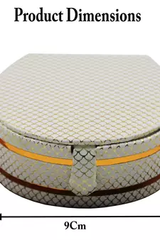 Atorakushon   Jewellery Storage Box Travel Bangle Box Necklace Wardrobe Organizer Vanity Box For Women Pack Of 4