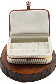 Atorakushon   Jewellery Storage Box Travel Ring Earrings Necklace Wardrobe Organizer Vanity Box For Women Pack Of 6