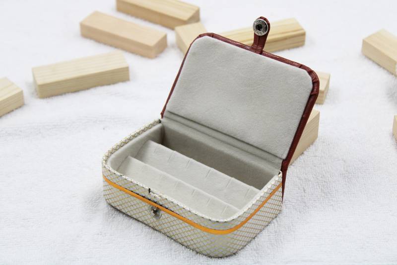 Atorakushon   Jewellery Storage Box Travel Ring Earrings Necklace Wardrobe Organizer Vanity Box For Women Pack Of 4