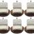 Atorakushon   Jewellery Storage Box Travel Ring Earrings Necklace Wardrobe Organizer Vanity Box For Women Pack Of 6