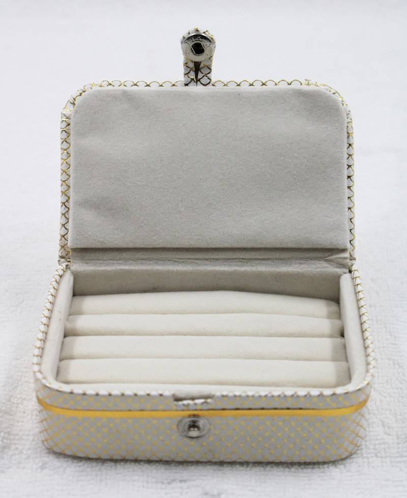 Atorakushon   Jewellery Storage Box Travel Ring Earrings Necklace Wardrobe Organizer Vanity Box For Women Pack Of 6
