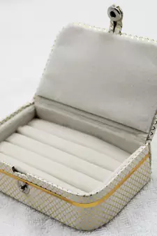 Atorakushon   Jewellery Storage Box Travel Ring Earrings Necklace Wardrobe Organizer Vanity Box For Women Pack Of 6