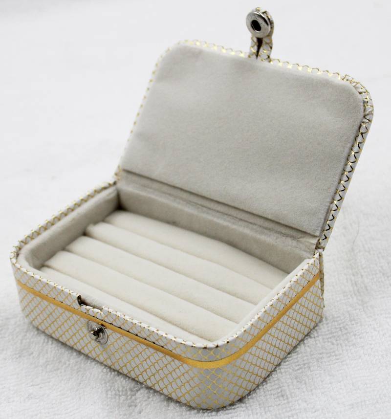 Atorakushon   Jewellery Storage Box Travel Ring Earrings Necklace Wardrobe Organizer Vanity Box For Women Pack Of 6