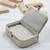 Atorakushon   Jewellery Storage Box Travel Ring Earrings Necklace Wardrobe Organizer Vanity Box for Women Pack of 2