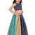 Kids Blue Georgette Lehenga Choli For Girls 