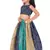 Kids Blue Georgette Lehenga Choli For Girls 