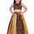 Kids Brown georgette Lehenga Choli For Girls