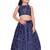 Kids Navy Blue Lehenga Choli  