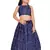 Kids Navy Blue Lehenga Choli  