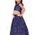 Kids Navy Blue Lehenga Choli  