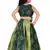 Kids Green Georgette Lehenga Choli For Girls