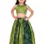 Kids Pista Georgette Lehenga Choli For Girls  