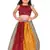 Kids Georgette Red Lehenga Choli For Girls  