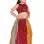 Kids Georgette Red Lehenga Choli For Girls  