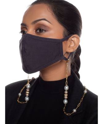 Stunning Grey And White Chains For Glasses Or Masks 1