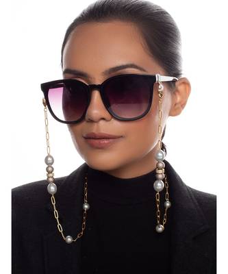 Stunning Grey And White Chains For Glasses Or Masks 2