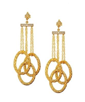 Elegant Gold Drop Earrings 2
