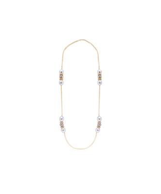 Deluxe Grey And Gold Necklace 2