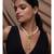 Deluxe White And Gold Pearl Necklace