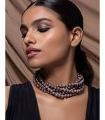 Splendid Brown Antique Necklace