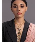 Gorgeous Gold And Grey Necklace