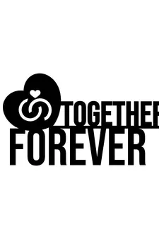 eCraftIndia Together Forever with Love band Black Engineered Wood Wall Art Cutout Ready to Hang Home Decor
