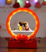 eCraftIndia Red Man Proposing Light Showpiece