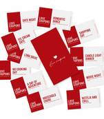 eCraftIndia Valentines Day Love Coupons Card Set