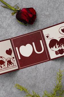 eCraftIndia I Love You Valentine Card