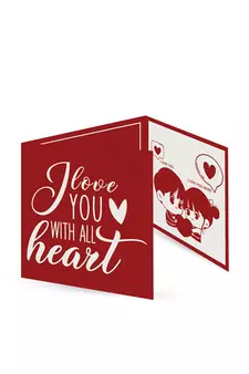 eCraftIndia I Love You Valentine Card