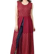  Women's Rayon Printed Kurta with pant