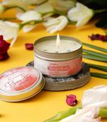 eCraftIndia Energy Booster Hand Poured Soya Wax Candle (100 Gm burn time up to 24 hrs)