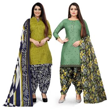 Multicolor floral print blended cotton salwar 1