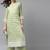 Indo Era Green Floral Embroidered Straight Kurta With Palazzo Set