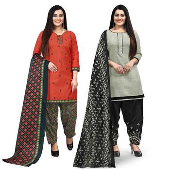 Multicolor floral print blended cotton salwar 1