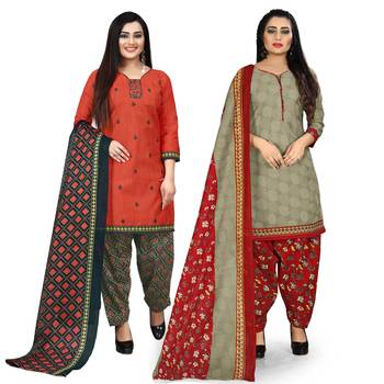 Multicolor floral print blended cotton salwar 1