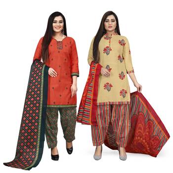 Multicolor floral print blended cotton salwar 1