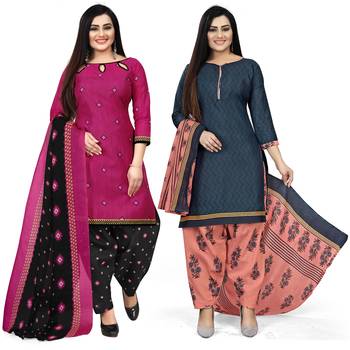 Multicolor floral print blended cotton salwar 1