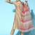 Indo Era Rust Embroidered Straight Kurta Trouser With Dupatta Set