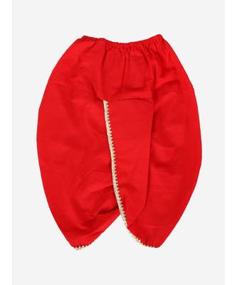 BownBee Pure Cotton Full Sleeve Jamna Set For Boys- Red 1
