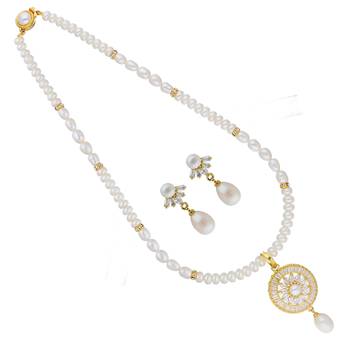 Disha Pearl Pendant Set 1