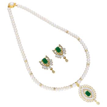 Neha Pearl Pendant Set 1