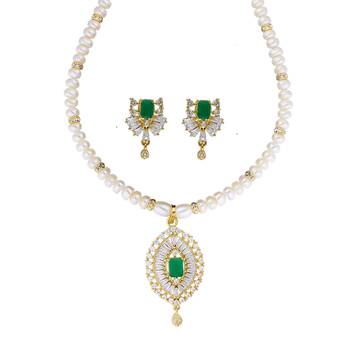 Neha Pearl Pendant Set 2