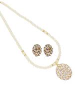 Priya Pearl Pendant Set