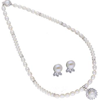 Armin Pearl Pendant Set 1