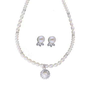 Armin Pearl Pendant Set 2