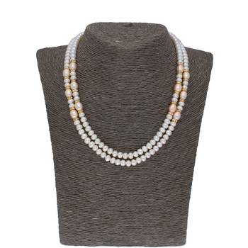 2 Line Oval Pearl Set 2