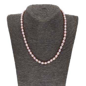 Single Line Oval Pearl Set 2