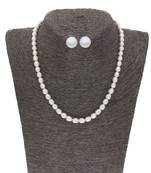 Single Line 4-5MM Oval Pearl Set