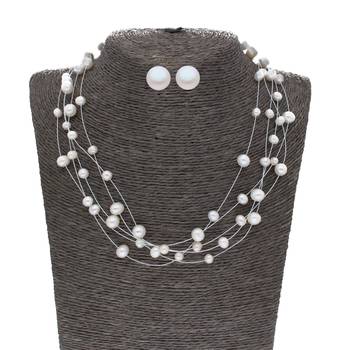 Funky White Pearl Set 1